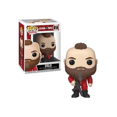 Juego Funko- Pop TV: La Casa de Papel-Oslo Collectible Figure, Multicolor