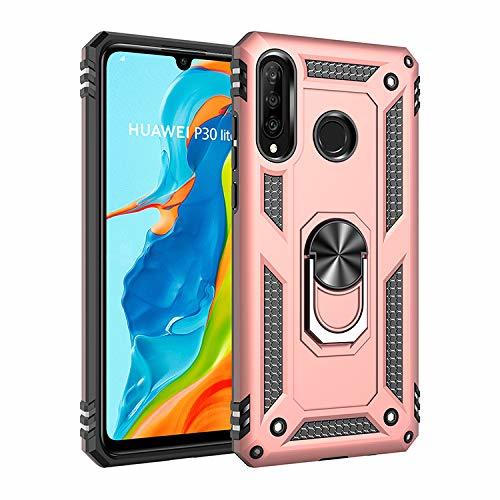 Electrónica BestST Funda Huawei P30 Lite/Nova 4e con Anillo Soporte