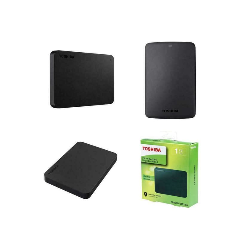 Producto Toshiba Canvio Basics 1TB Portable External Hard Drive USB 3