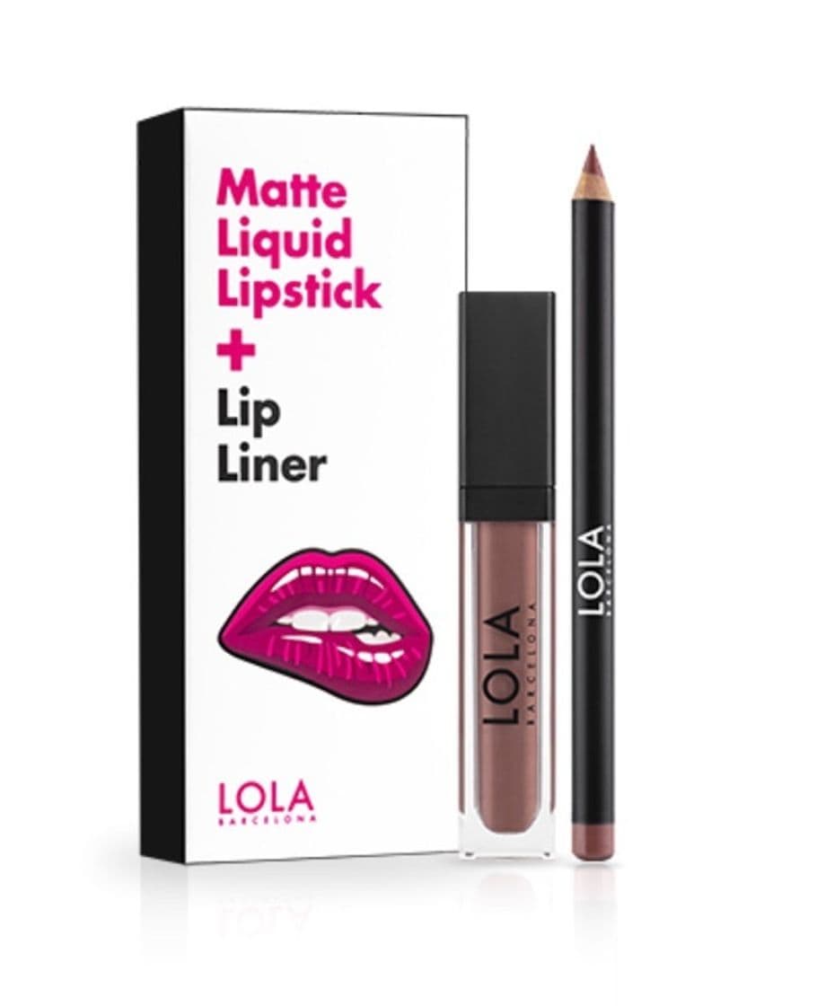 Moda Matte liquid lipstick + lip linner