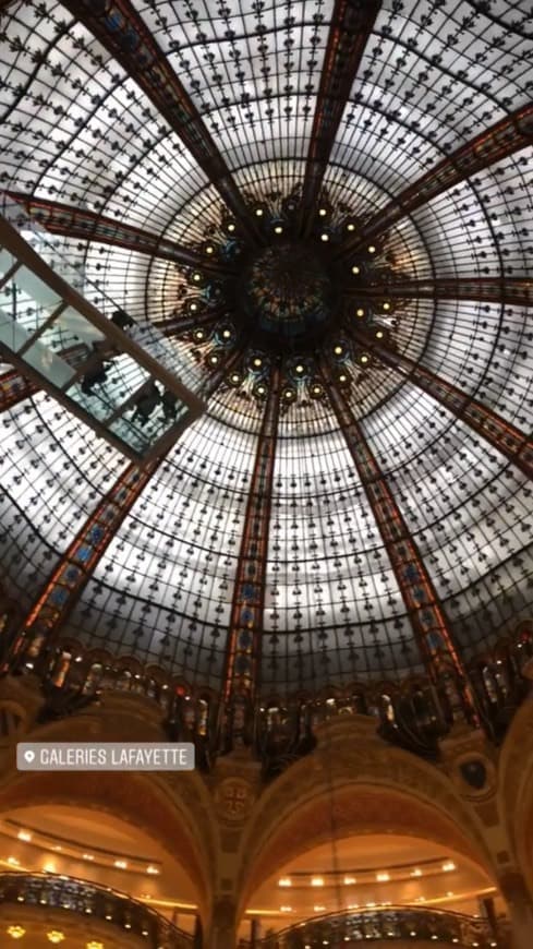 Place Galeries Lafayette Haussmann