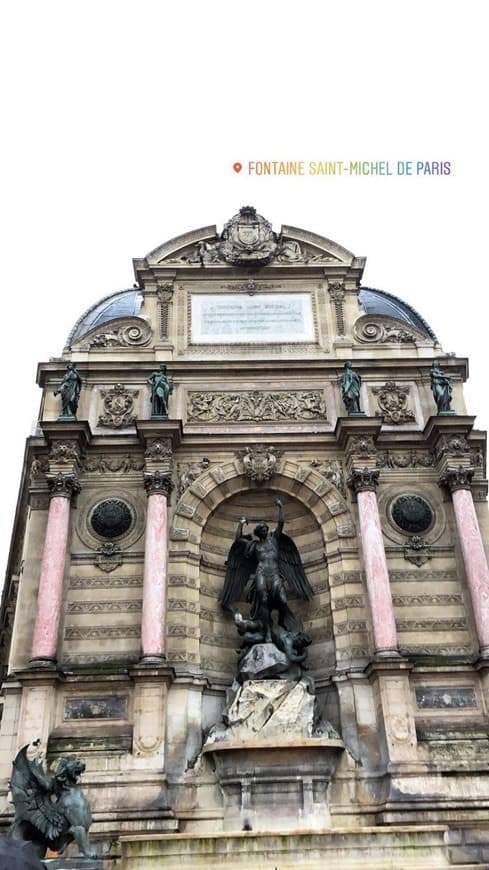 Place Fontaine Saint-Michel