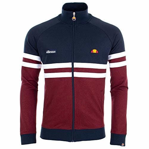 Product Ellesse Rimini Track Top Navy/Burgundy XS