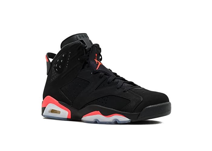 Fashion Nike Air Jordan 6 Retro, Zapatillas de Deporte para Hombre, Negro/Rojo