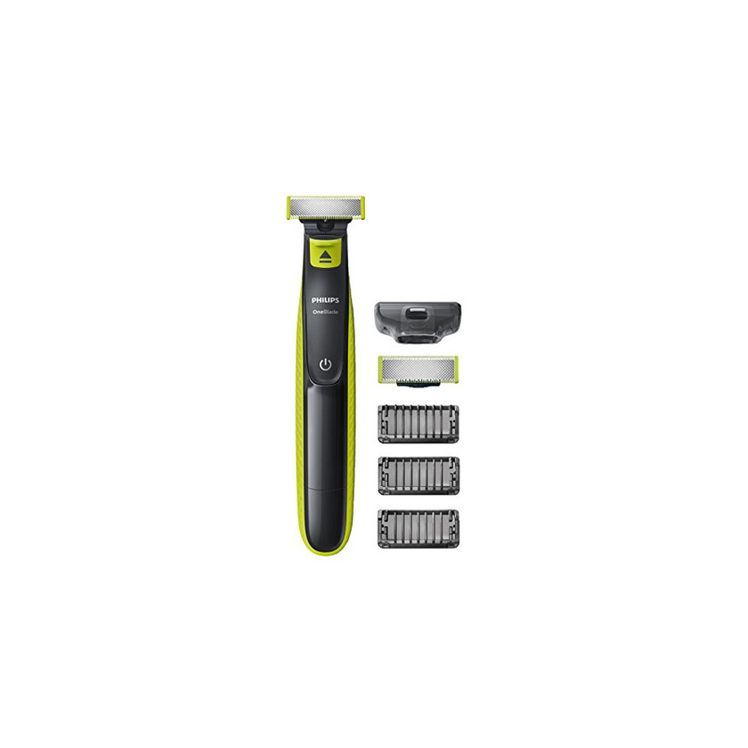 Belleza Philips OneBlade QP2520/30 - Recortador de Barba con 3 Peines de 1