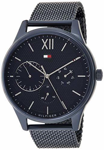 Fashion Tommy Hilfiger Reloj Multiesfera para Hombre de Cuarzo con Correa en Acero