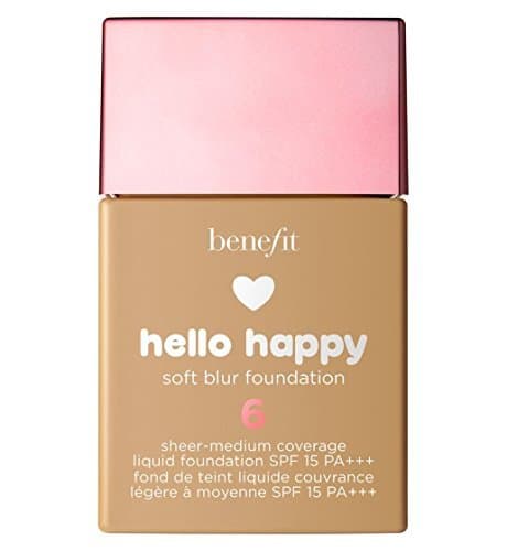 Belleza BENEFIT HELLO HAPPY FOUNDATION 06 MEDIUM WARM 30 ML