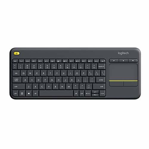 Electrónica Logitech K400 Plus Teclado Inalámbrico con Touchpad para Televisores Conectados a PC