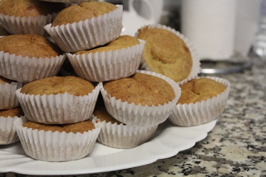 Moda Queques de banana e cenoura 🧁