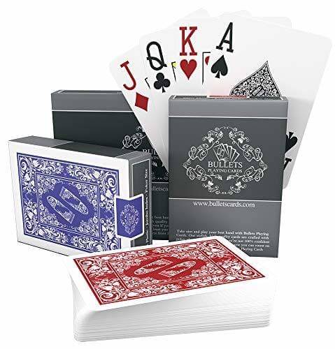 Product Bullets Playing Cards two decks of waterproof designer poker cards in deluxe