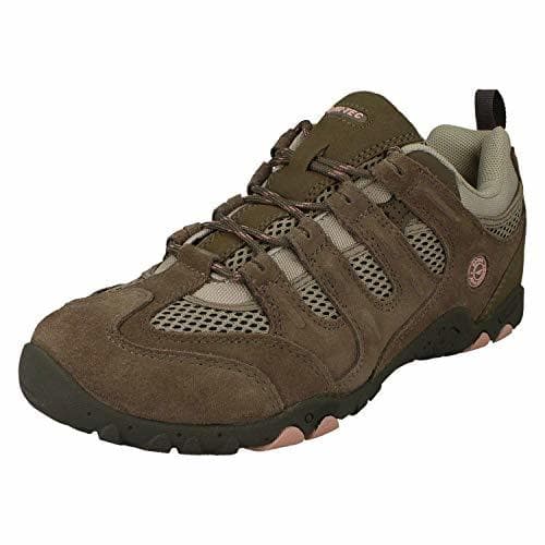 Product Hi-Tec Quadra Classic Womens, Zapatillas de Senderismo para Mujer, Gris