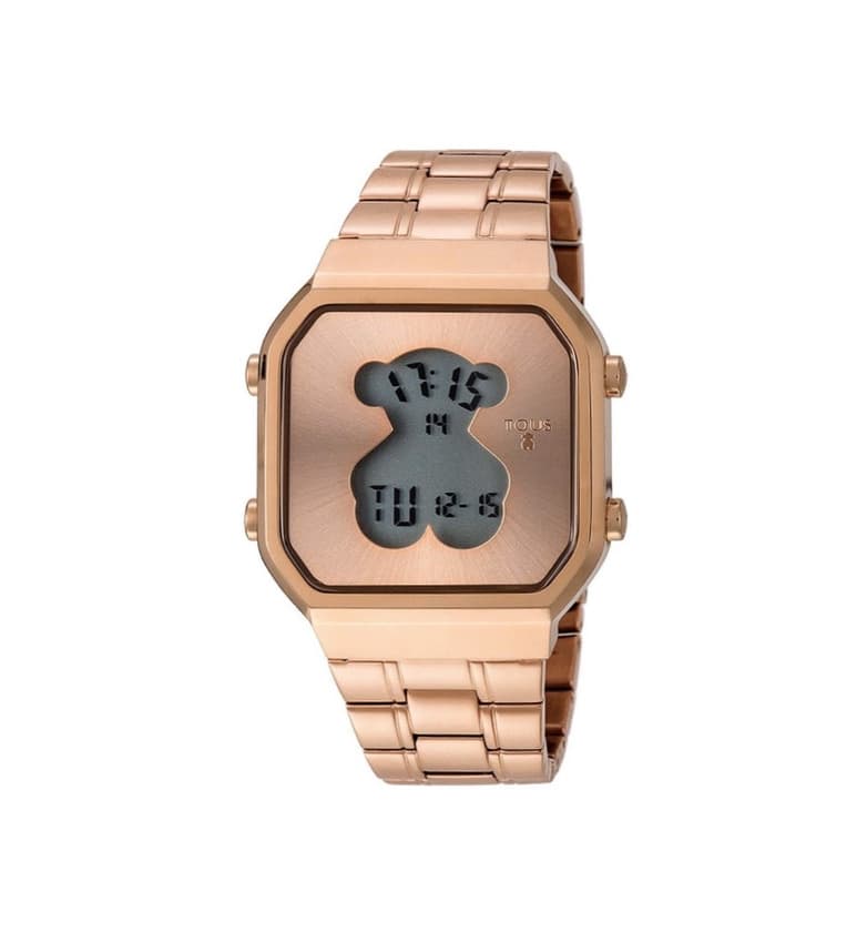 Fashion Reloj Tous D-Bear SQ de acero Ref