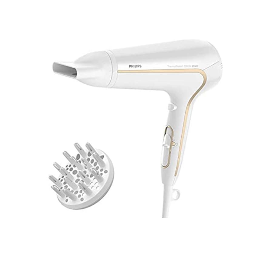 Beauty Philips HP8232/00 DryCare Advanced - Secador ThermoProtect Ionic con Ionizador para Suavizar