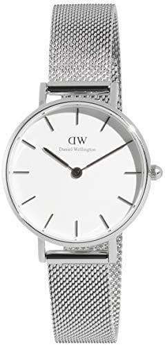 Fashion Daniel Wellington Reloj Analógico para Mujer de Cuarzo con Correa en Acero