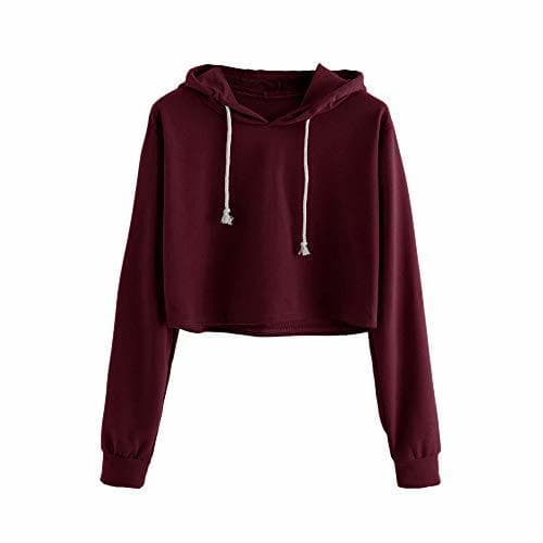 Fashion ZODOF Mujer Sudadera Manga Larga Invierno Otoño Moda Fashion Traje de Calle