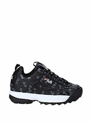 Fashion FILA Disruptor Logo Low WMN Zapatillas Moda Mujeres Negro