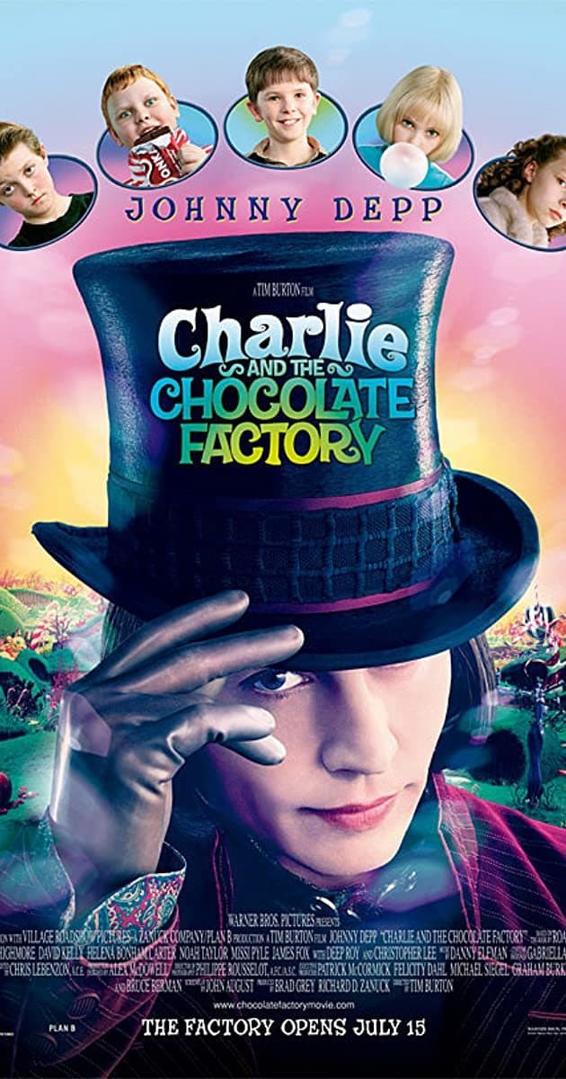 Movie Charlie e a fábrica de chocolate 