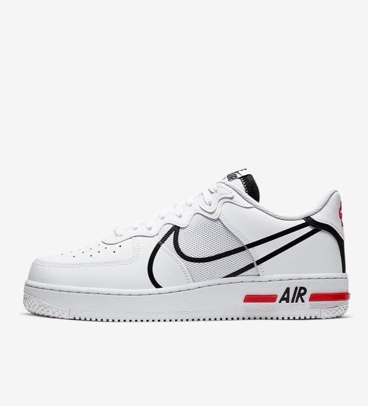 Moda Nike Air Force 1 React