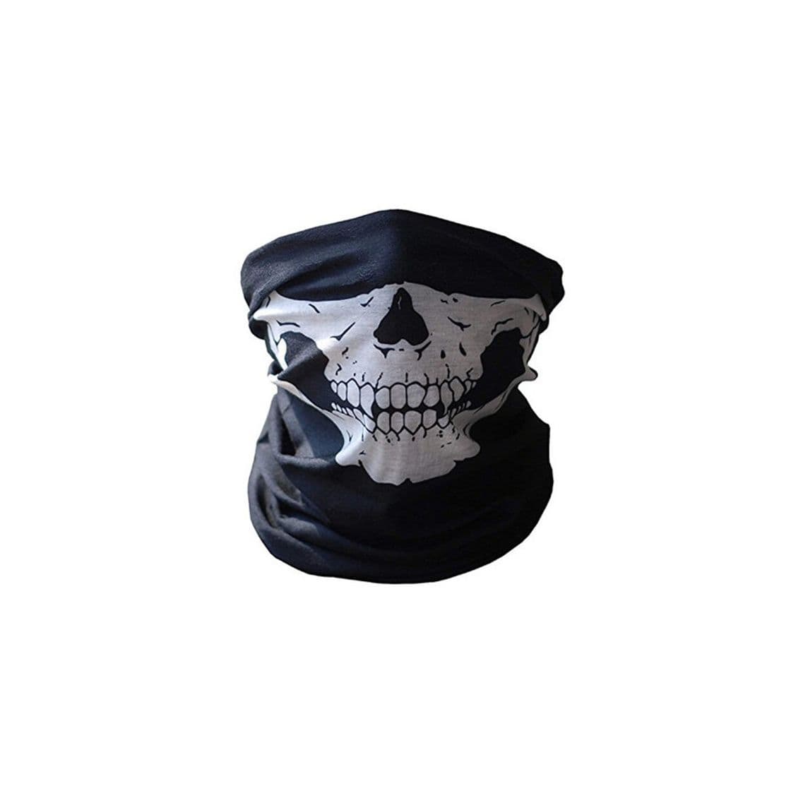 Producto Braga de Cuello con diseño de calavera de Ghost SoftAir moto