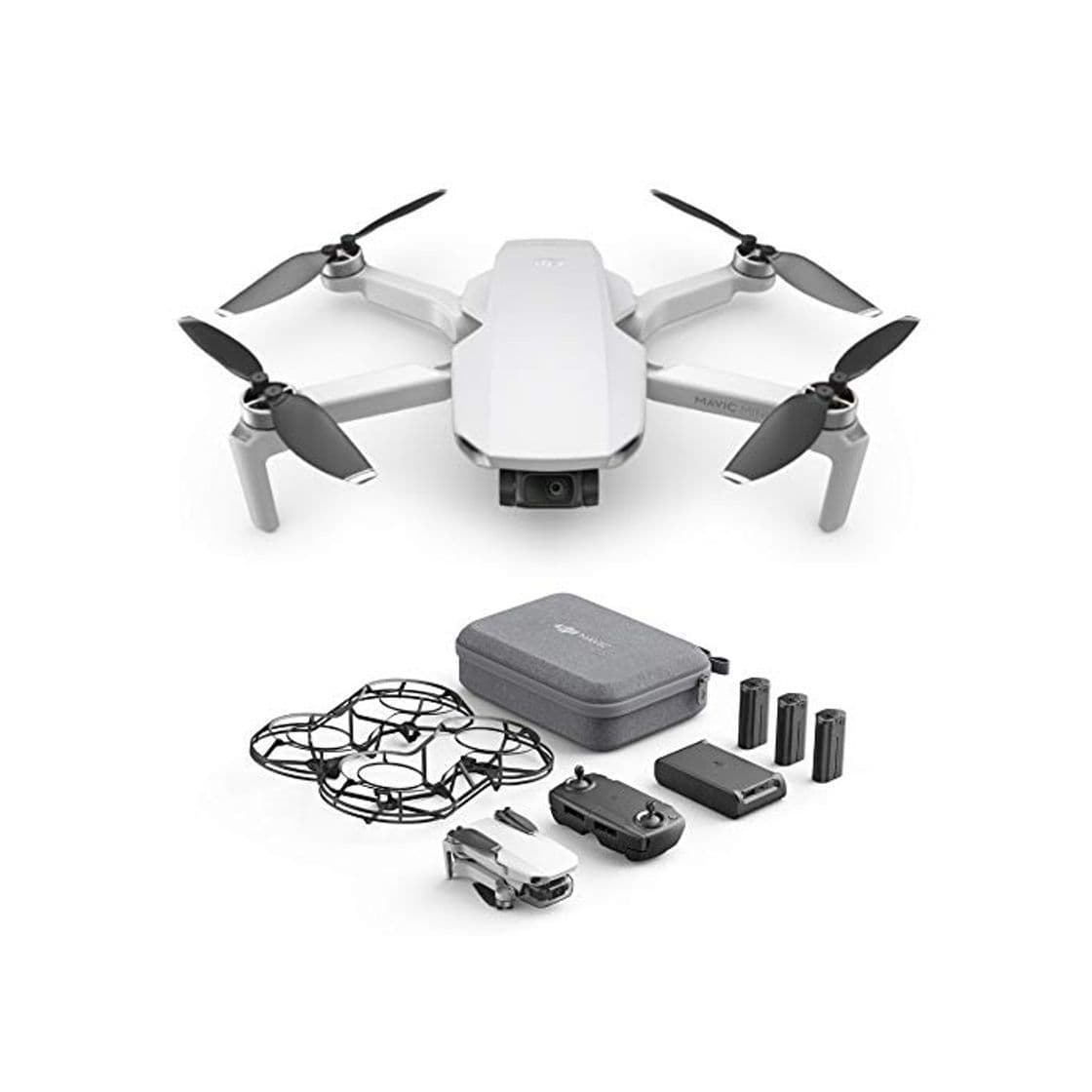 Electronic DJI Mavic Mini Combo, Dron Ultraligero y Portátil, Duración Batería 30 Minutos,