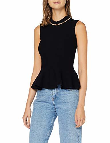 Producto Guess SS Maya Sweater Top Camiseta de Tirantes, Negro