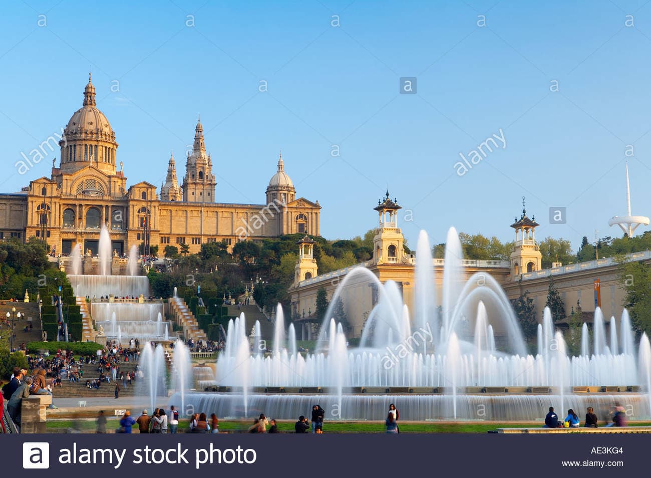 Place Palau Nacional Montjuic