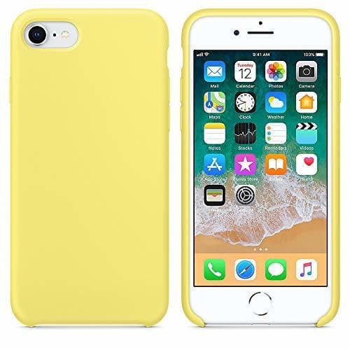 Electronic Funda para iPhone 7/8 Carcasa Silicona Suave Colores del Caramelo con Superfino