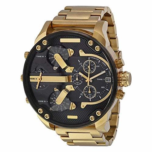 Moda Hombres auténticos uhrquarz Impermeable de Acero Inoxidable Reloj Calendario Reloj Reloj Reloj