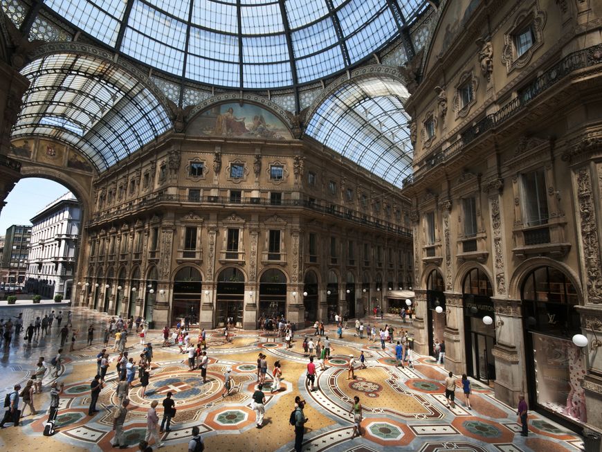 Lugar Galería Vittorio Emanuele II