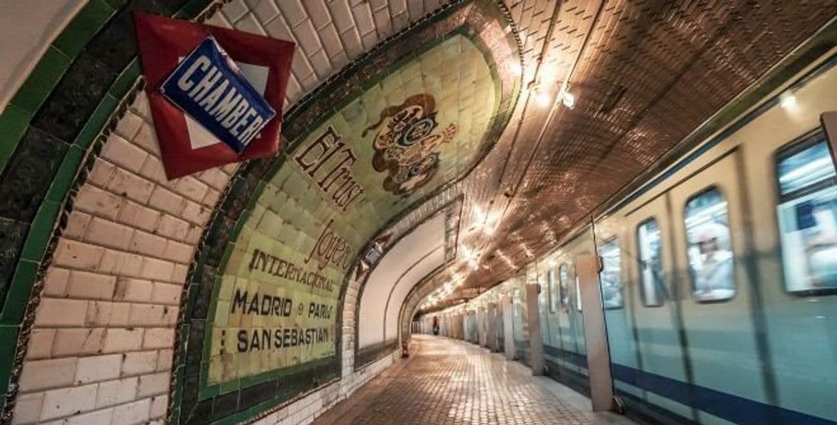 Lugar Andén 0 | Estación Museo - Chamberí