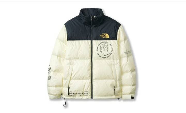 Product The North Face x Brain Dead Nuptse Jacket Cream

