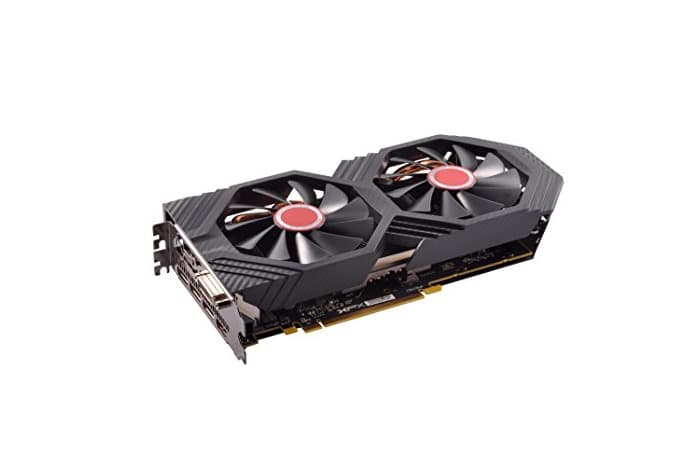 Electronic XFX AMD Radeon RX RX-580P8DFD6 8GB Triple X Edition  - Tarjeta