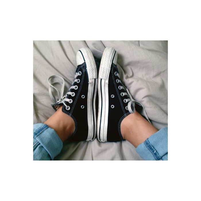 Moda Converse Chuck Taylor All Star Unisex Zapatillas de Lona con una Pegatina