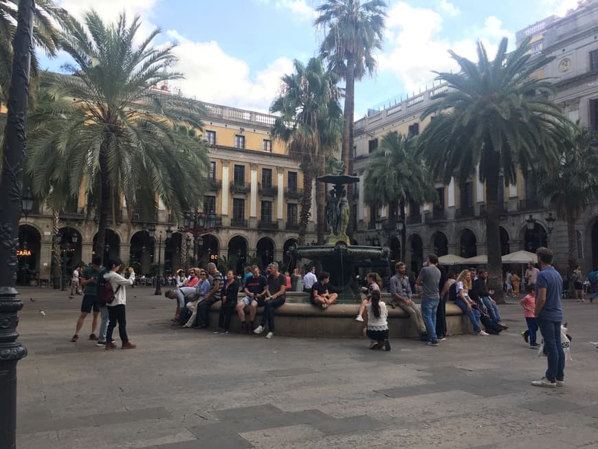 Lugar Plaça Reial