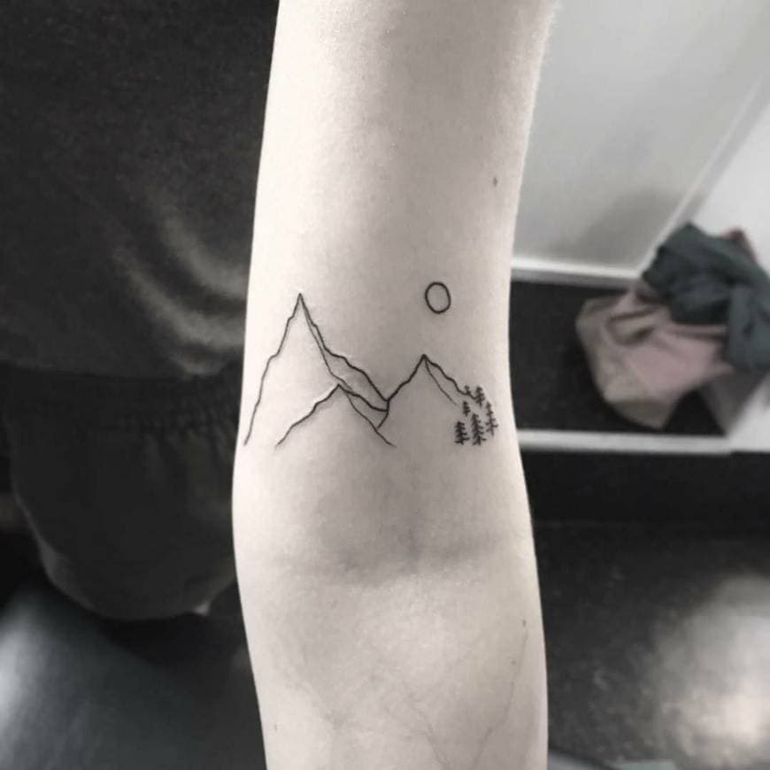 Fashion Nature Simplistic Tattoo