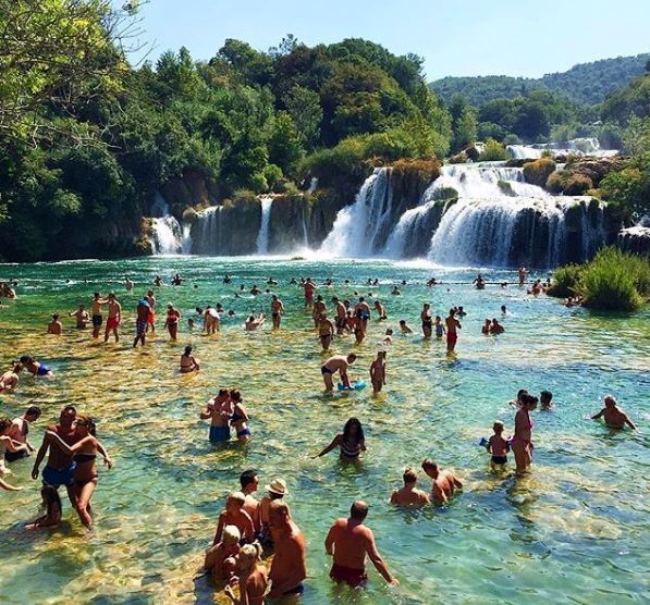 Lugar Parque nacional Krka