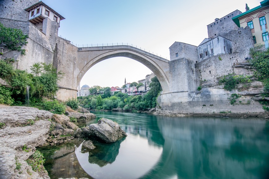 Lugar Ponte Velha do Centro Histórico de Mostar