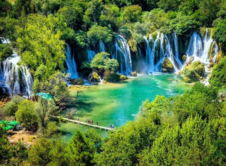 Lugar Kravice Waterfall