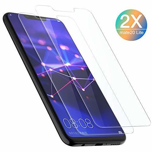 Electrónica WD&CD 2 Piezas Protector de Pantalla Compatible para Huawei Mate 20 Lite