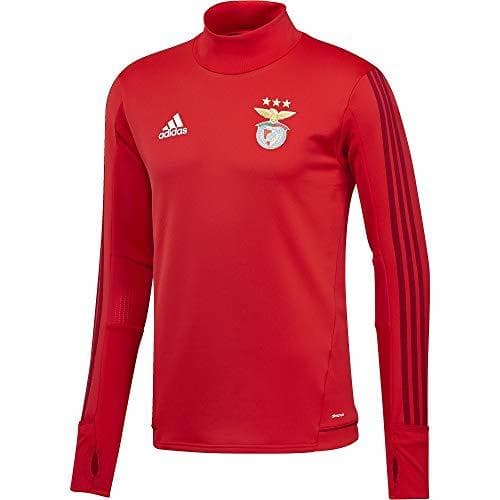 Fitness adidas SLB TRG Sudadera SL Benfica, Hombre, Rojo