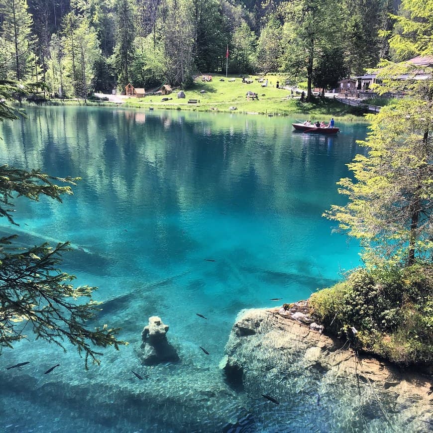 Lugar Blausee