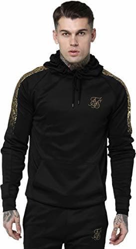 Producto Sudadera Siksilk Foil Fade Black & Gold M