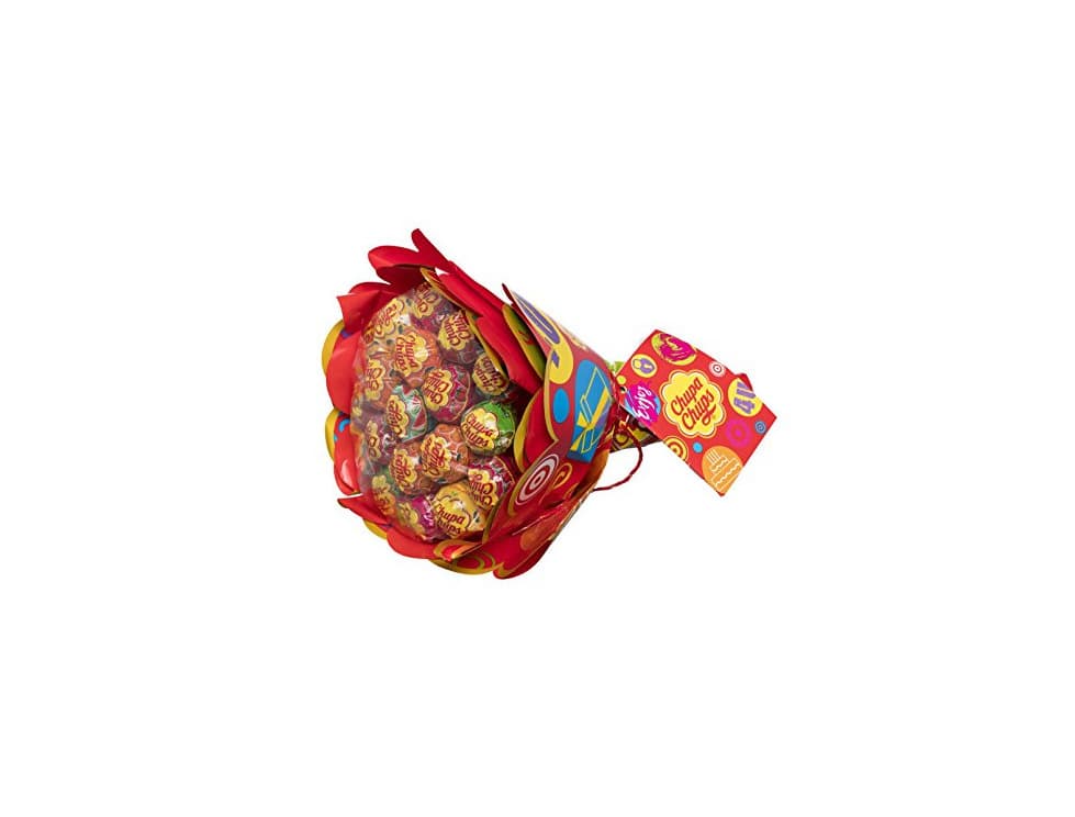 Producto Chupa Chups Caramelo con Palo de Sabores Variados Flower Bouquet