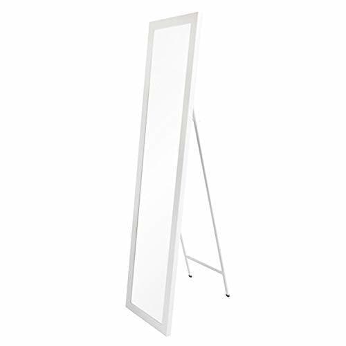 Elemento de la categoría hogar Espejo de pie nórdico Blanco de plástico para Dormitorio de 37x157 Fantasy