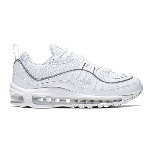 Moda Nike W Air MAX 98, Zapatillas de Running para Mujer, Blanco