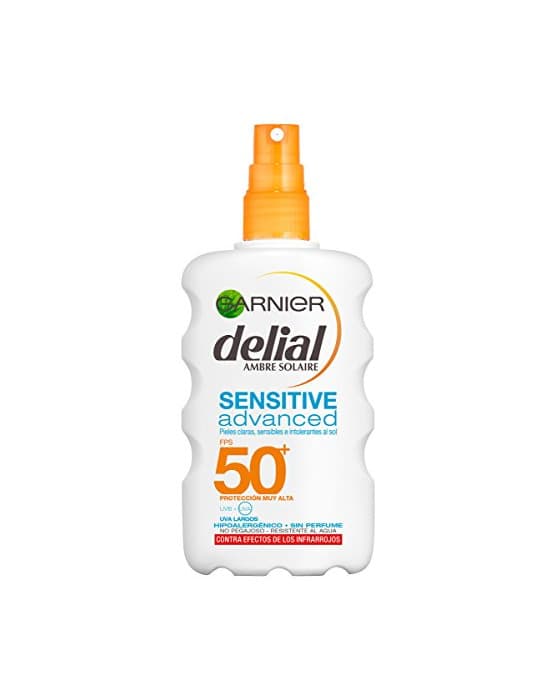 Beauty Garnier Delial Sensitive Advanced Spray Protector Solar para Pieles Claras