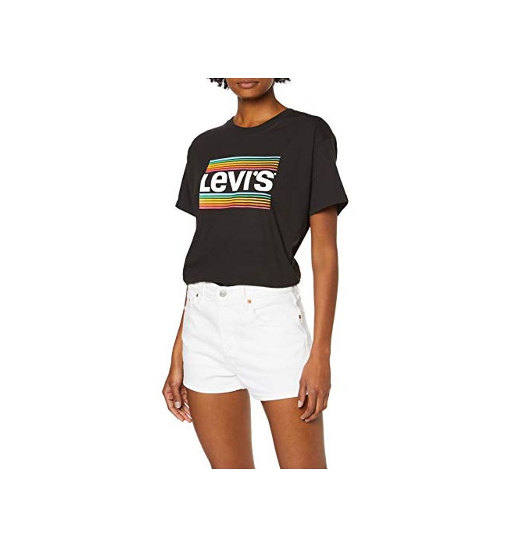 Product Levi's 501 High Rise Short Pantalones Cortos, Blanco