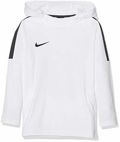 Fitness Nike Dry Academy 18 Football H Sudadera, Niños, Blanco