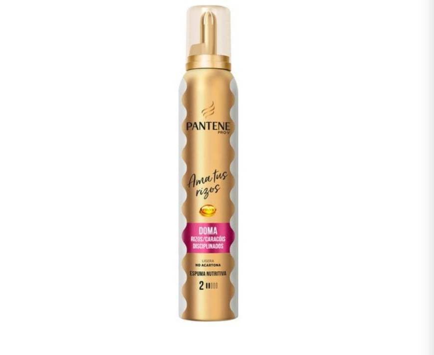 Moda Espuma nutritiva para cabelo ondulado. PANTENE 