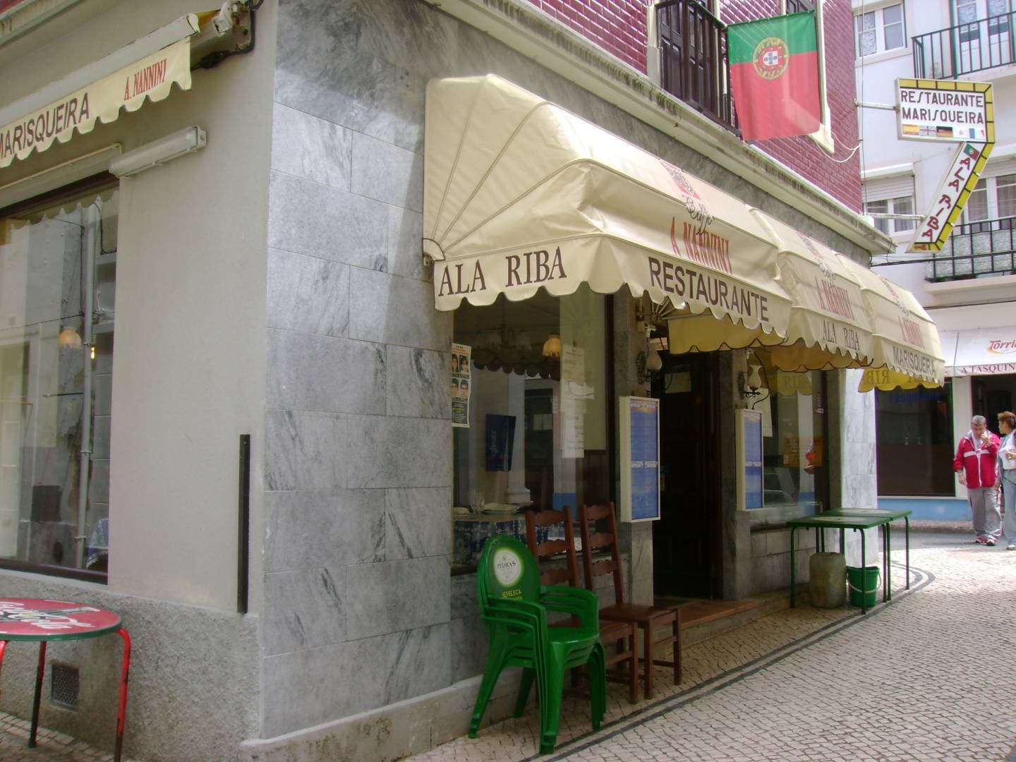 Restaurantes Ala-Riba. Nazaré 